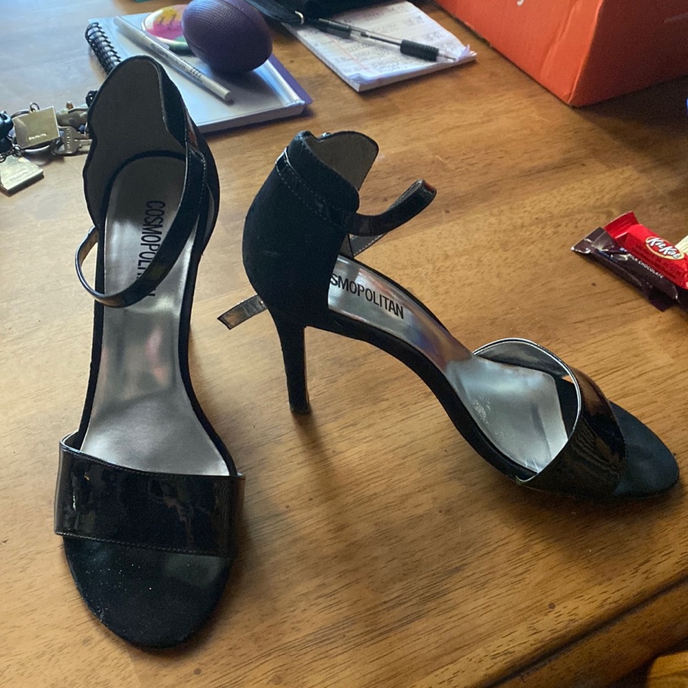Cosmopolitan black heels